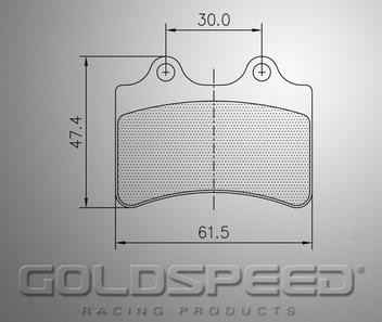 Remblokset Haase Runner No 454