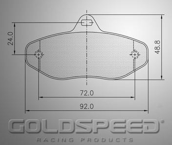 Remblokset CRG Rental No 455