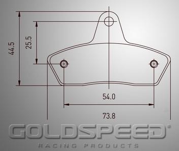 Remblokset Haase No 487