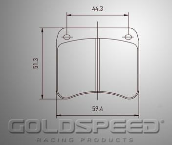 Remblokset Kelgate No 504
