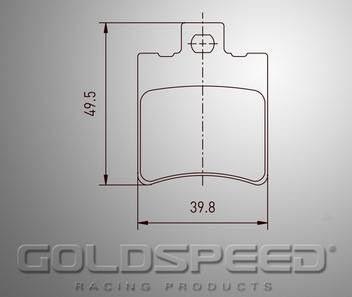 Remblokset Kelgate/Energy No 507
