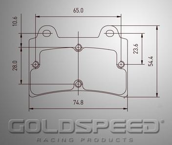 Remblokset Arrow No 515