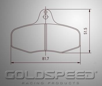 Remblokset Intrepid EVO3 No 536