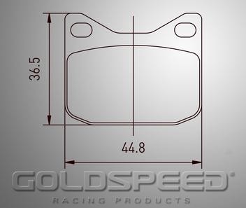 Remblokset K-Kart No 556
