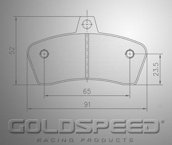 Remblokset Gillard T-Rex No 564