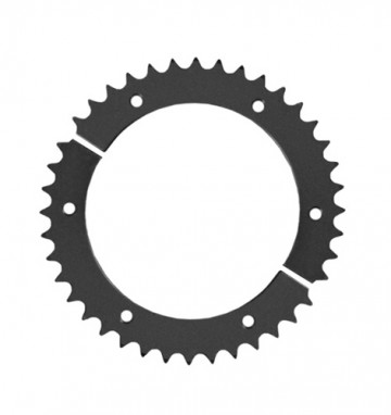 Tandwiel 428 alluminium 46 tands gedeeld