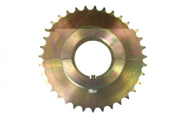 Tandwiel 428 split staal 28 tands voor 50MM as