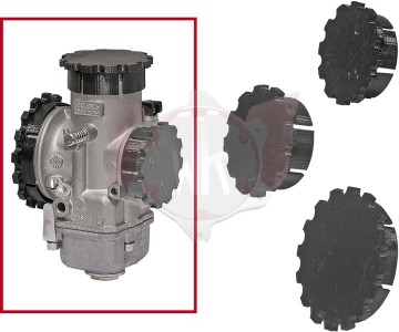 carburateur kappen set zwart voor VHSB34