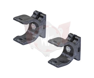 steun voor waterslang tegen stoel