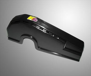 KG kettingkast TAG kit zwart met bevestigingset