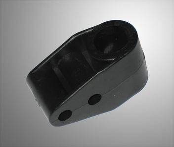Stuurstang houder plastic zwart