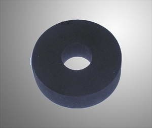 Rubberen schijf voor ophanging uitlaat