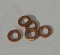 koperen afdichtring voor remleiding