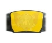 nummerplaatstikker voor achterbumper geel klein