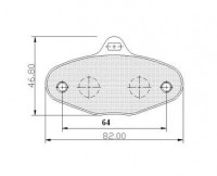 Remblokset voor crg VEN99 remsysteem voorrem