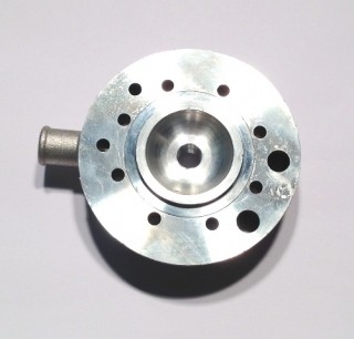 Cilinderkop compleet voor TM KZ10/B 4 graden kop