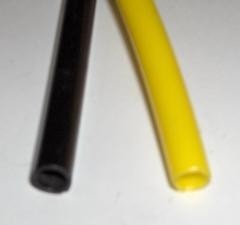 Remstang beschermhoes plastic zwart per meter