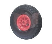 Wiel voor bok plastic 260x85x20mm 2pr (glijlager)