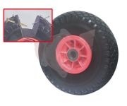 Wiel voor bok plastic 260x85x20mm 2pr (glijlager) anti lek band