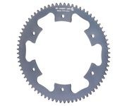 Tandwiel 87 Dural Alluminium (long lifetime)