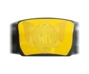 nummerplaatstikker voor achterbumper geel