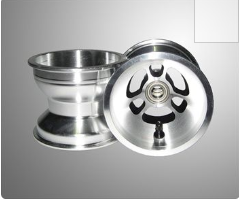 voorvelg met lagers douglas alluminium 130MM