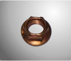 Set wielmoeren koper M8 (Dop 10) 12 st