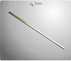 Schakelstang 500MM titaan