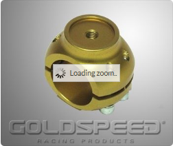 Chassisklem 30MM goud voor support