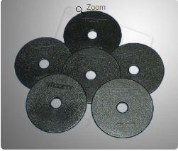 Tillett plastic plaatring 8x51x5mm P/stk