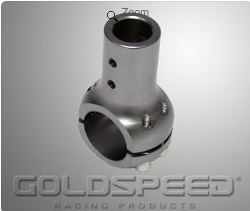 Chassisklem voor stoelsteun 30MM titaan