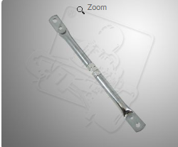 Stoelsteun verstelbaar 330-380MM
