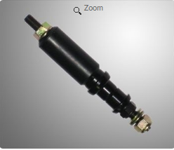 Achterbumperbout compleet 28MM zwart