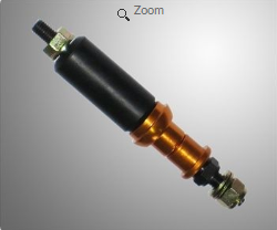 Achterbumperbout compleet 28MM goud