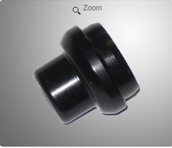 Alluminium bus voor achterbumperbout 28MM (in diverse kleuren)