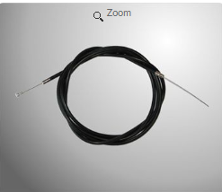 gaskabel compleet met 2 nippels