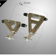Radiateur bevestigingset voor 160x450x45mm