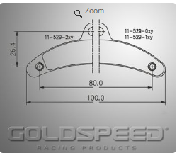 Remblokset Birel front Manuel No 529