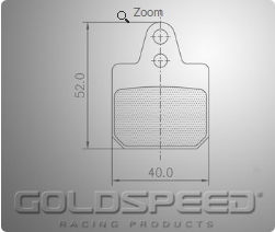 Remblokset Birel 2013 model No 572