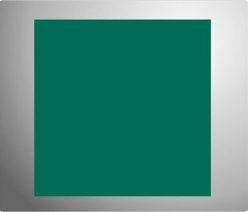 nummerbord stikker groen