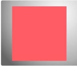 nummerbord stikker fluor-oranje