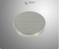 batterij (knoopcel) CR2450