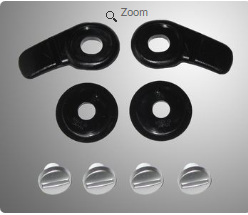 Arai vizier bevestigingset voor CK-6