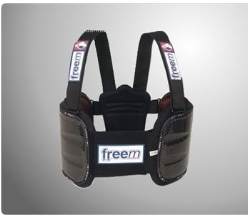 Freem rib protector carbon in 3 maten