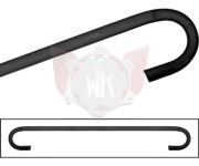 Waterslang standaard 120cm met 2 180 graden bochten