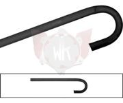 Waterslang HQ 60cm met 180 graden bocht