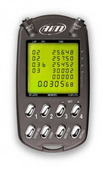 AIM Multichron stopwatch zwart