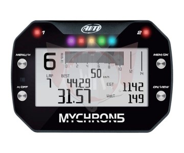 Aim Mychron 5 laptimer met watertemperatuursensor M10