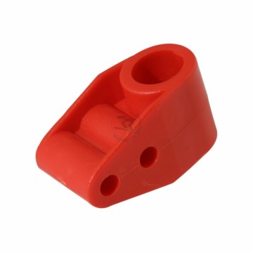 Stuurstang houder plastic rood