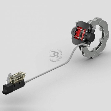 Compleet achterremsysteem Goldkart MA20